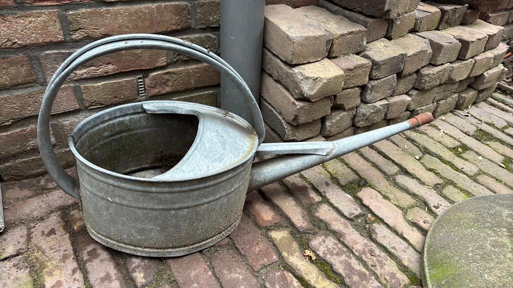 Zinken gieter, Tuin en Terras, Gieters, Ophalen, Zo goed als nieuw, Overige materialen