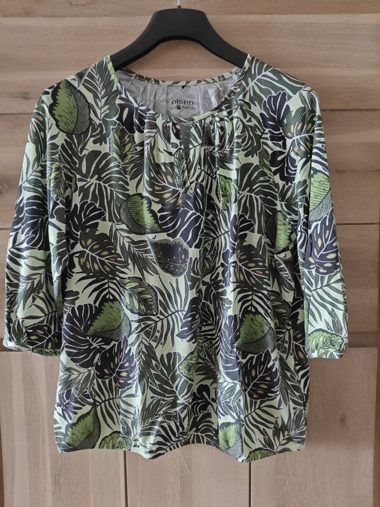 Mooi Olsen tuniek maat 42 met 3/4 mouwen, Olsen, Maat 42/44 (L), Ophalen of Verzenden, Korte mouw