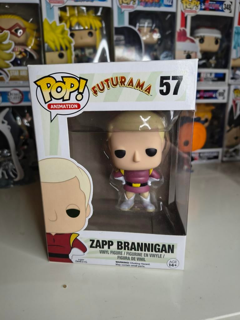 Funko Pop! Animation Futurama Zapp Brannigan #57, Ophalen of Verzenden, Nieuw