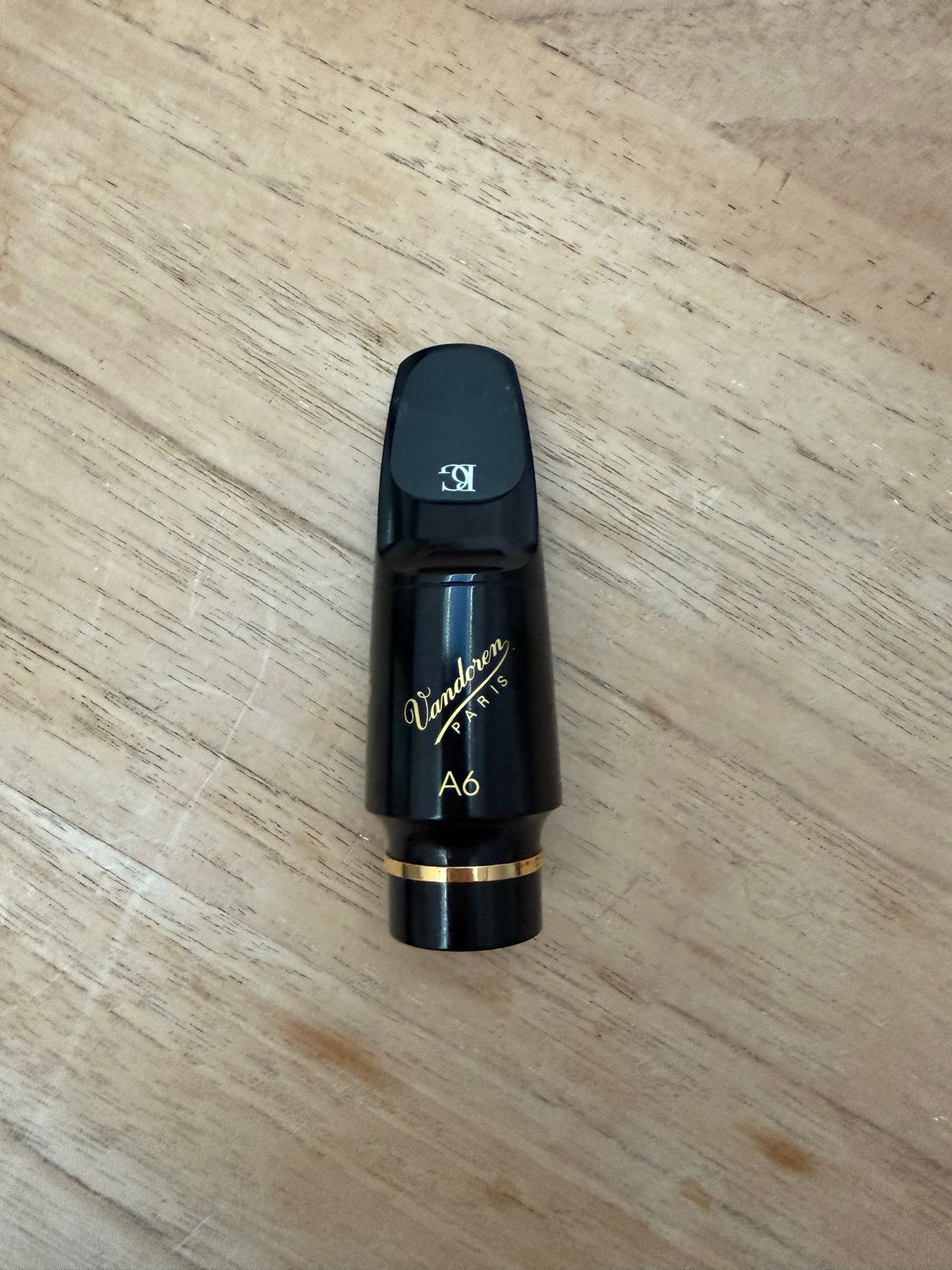 Vandoren V16 A6-M Ebionet Altsaxofoon Mondstuk, Ophalen, Zo goed als nieuw