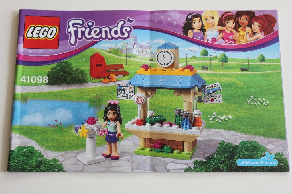 Lego Friends 41098 Toeristen Kiosk, Compleet, Lego, Friends, Ophalen of Verzenden