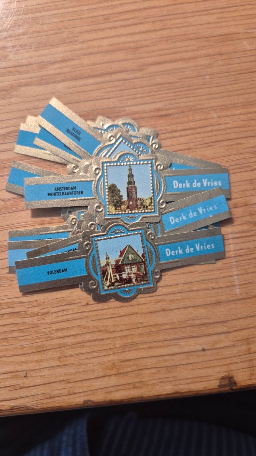Sigarenbanden, Verzamelen, Rookartikelen, Aanstekers en Luciferdoosjes, Ophalen, Zo goed als nieuw, Sigarenbandjes