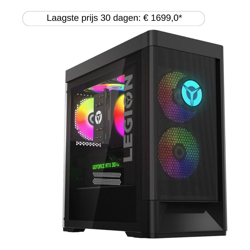Lenovo Legion T5 26AMR5 Game pc goedestaat, Computers en Software, Ophalen of Verzenden, Zo goed als nieuw, AMD Ryzen 7, Gaming