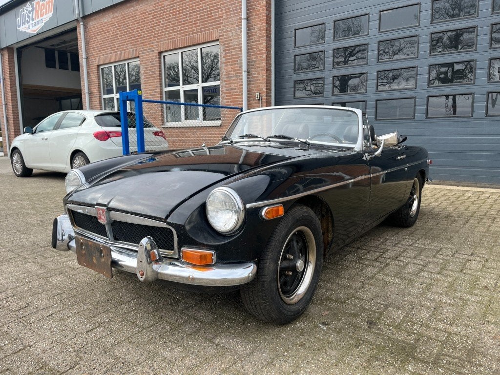 Mg B roadster, Auto's, Zwart, Bedrijf, Handgeschakeld, 1798 cc