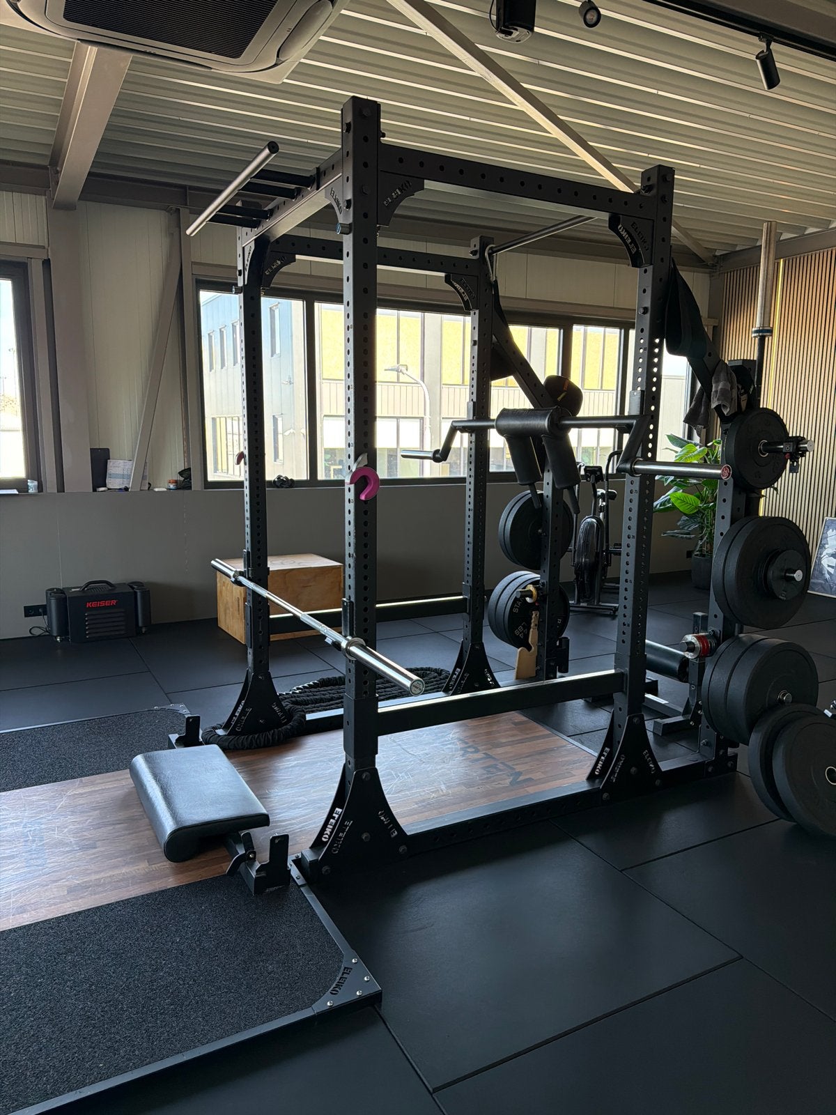 Eleiko Power Rack, Ophalen, Krachtstation, Armen, Zo goed als nieuw