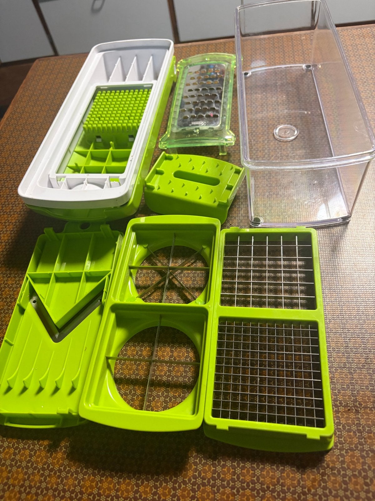 Nicer Dicer Compleet - Groentesnijder en Keukenhulp, Kunststof, Ophalen of Verzenden, Overige merken, Groen
