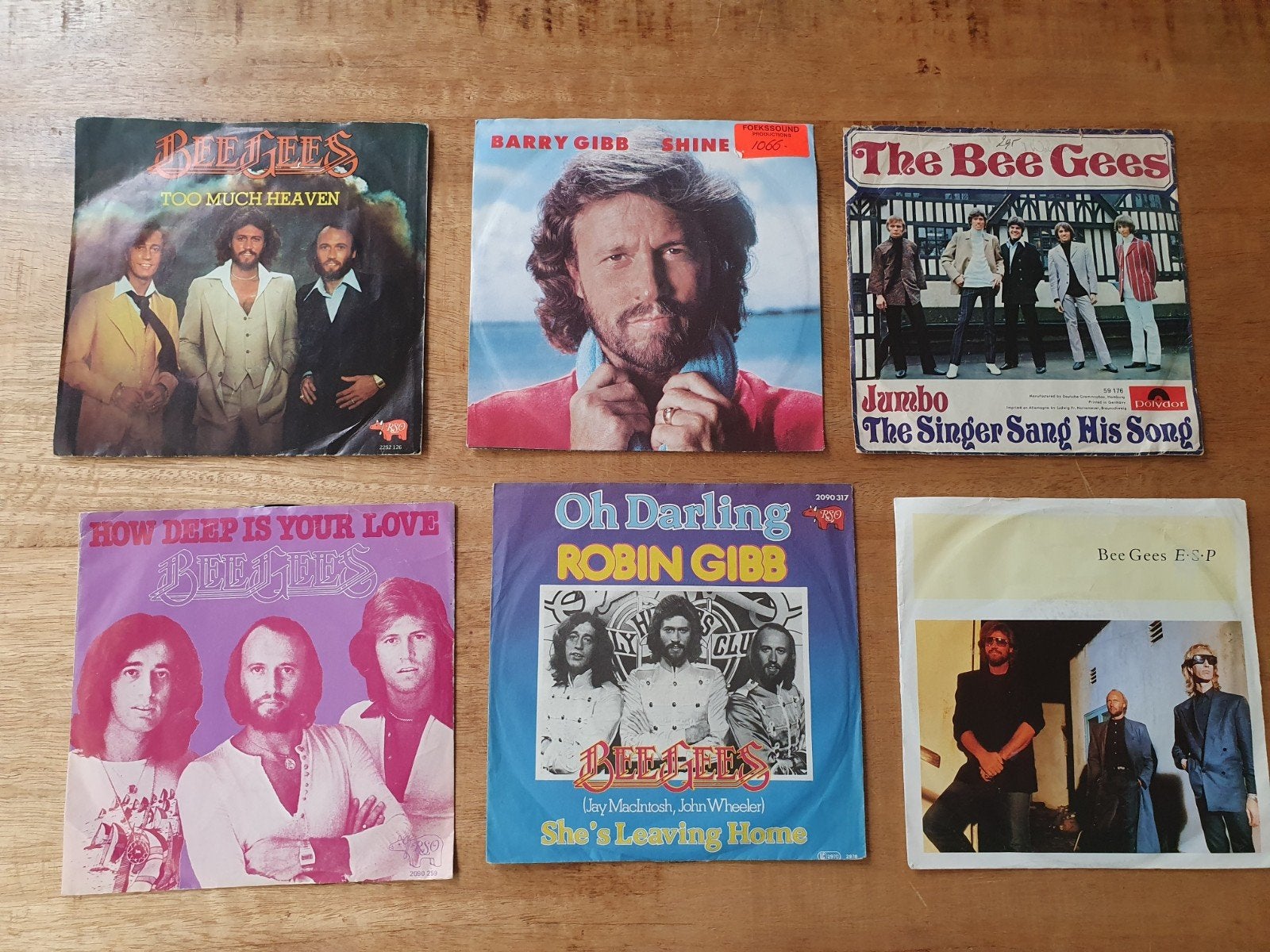 Bee Gees singles vinyl, Ophalen of Verzenden, Gebruikt, Pop