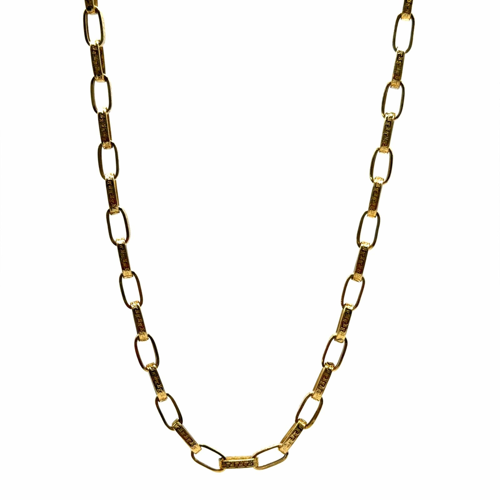 Gouden ketting met Griekse motieven, 14K, W, Nieuw, Ophalen of Verzenden, W