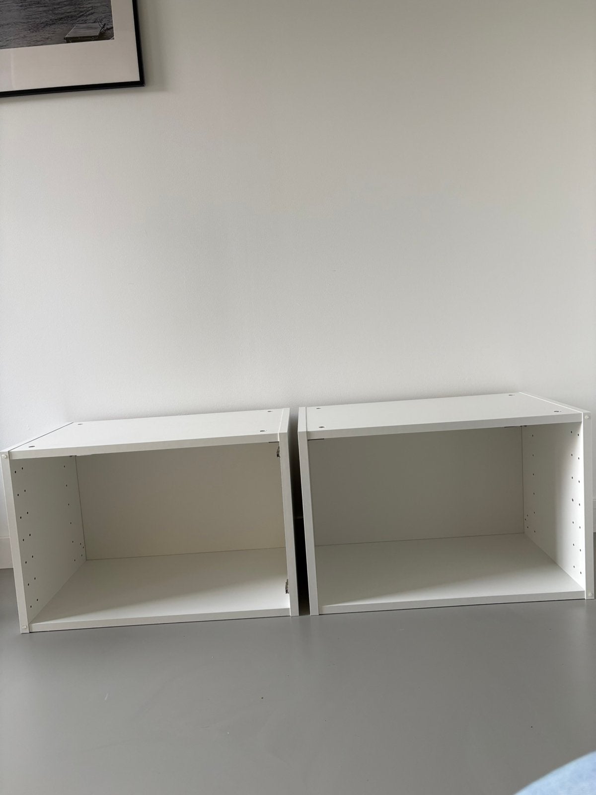 2 losse Metod kasten Ikea - wit, Ophalen, Zo goed als nieuw, Minder dan 150 cm, Minder dan 100 cm