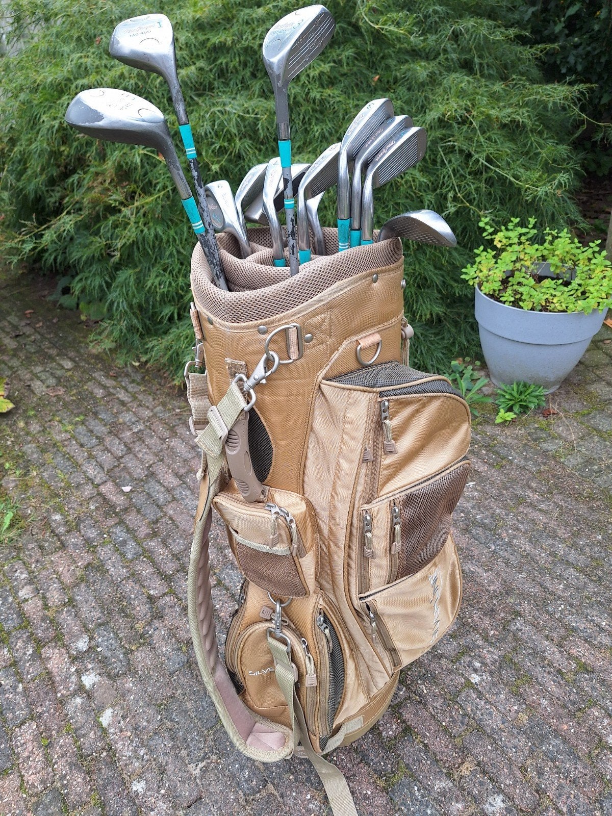 Complete dames golfset MacGregor met golftas., Sport en Fitness, Golf, Ophalen, Gebruikt, Set