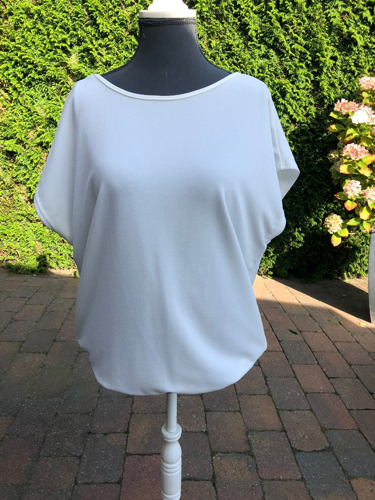 Shirt, Wit, Nieuw, Ophalen of Verzenden, Korte mouw