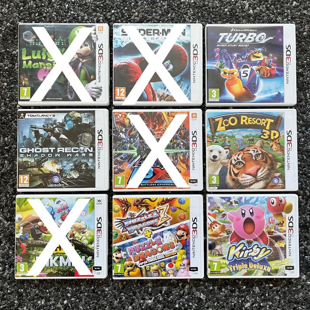 Nintendo 3DS Spelletjes deel #1, Avontuur en Actie, 1 speler, Ophalen of Verzenden, Zo goed als nieuw