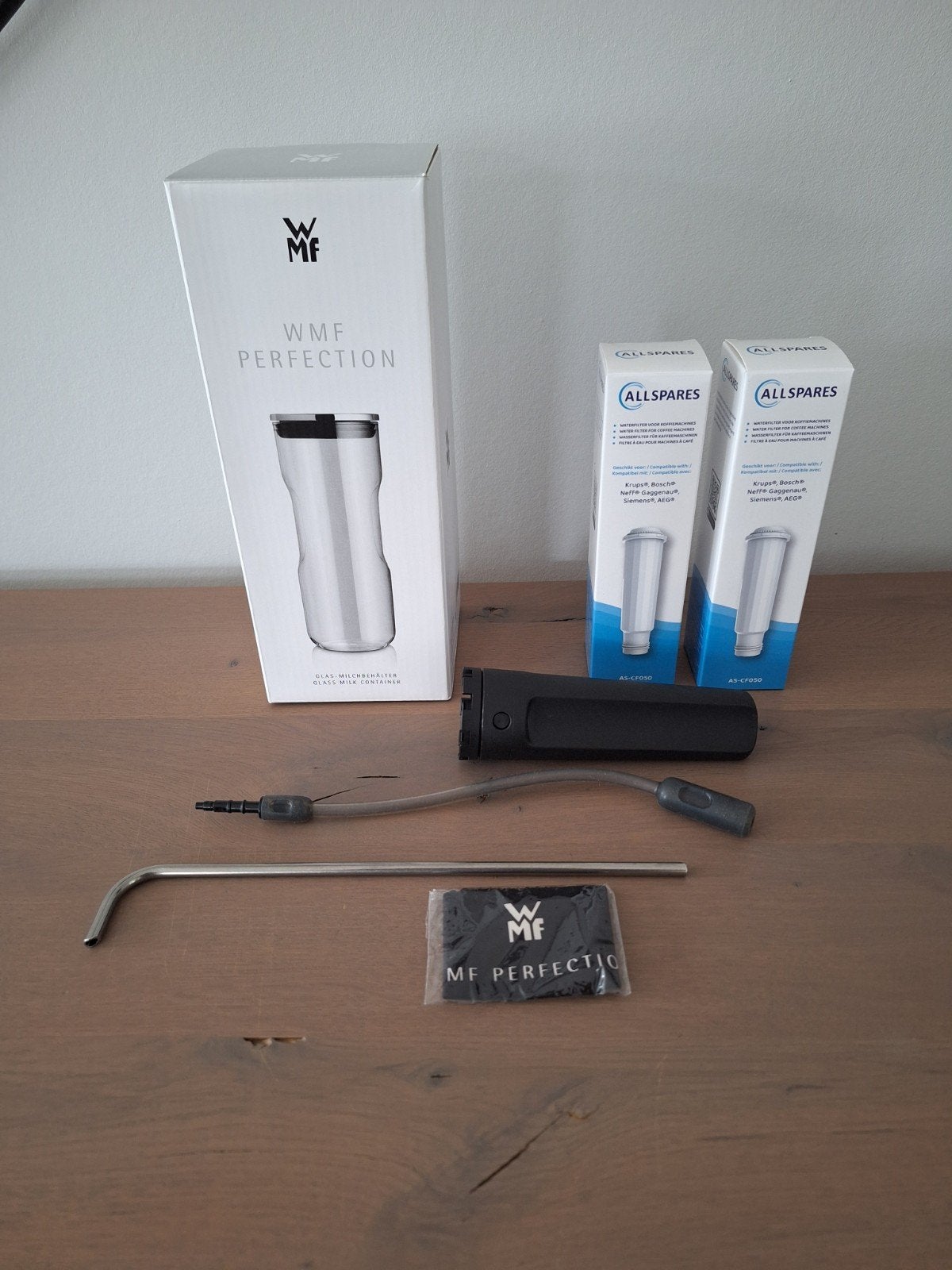 WMF melkkan, slang, 2 waterfilters WMF perfection 800 serie, Overige typen, Ophalen of Verzenden, Nieuw, Overige merken
