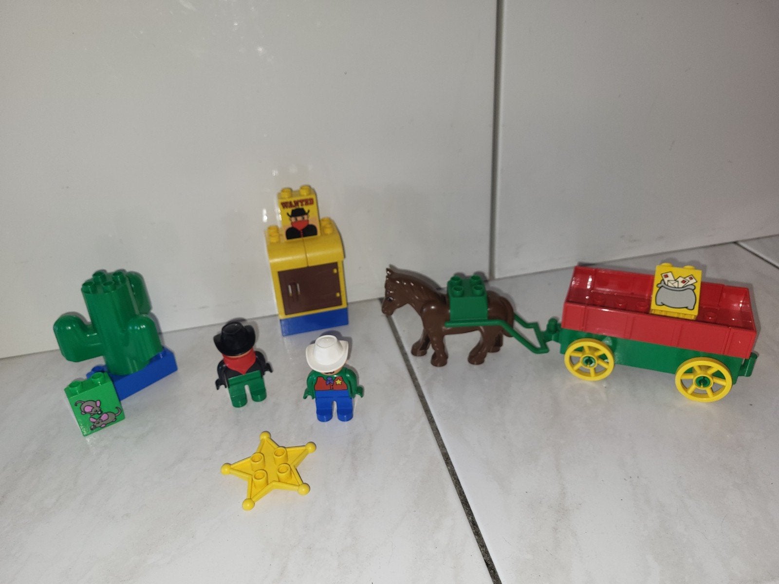 Duplo cowboy western set, Gebruikt, Ophalen of Verzenden, Duplo, Duplo