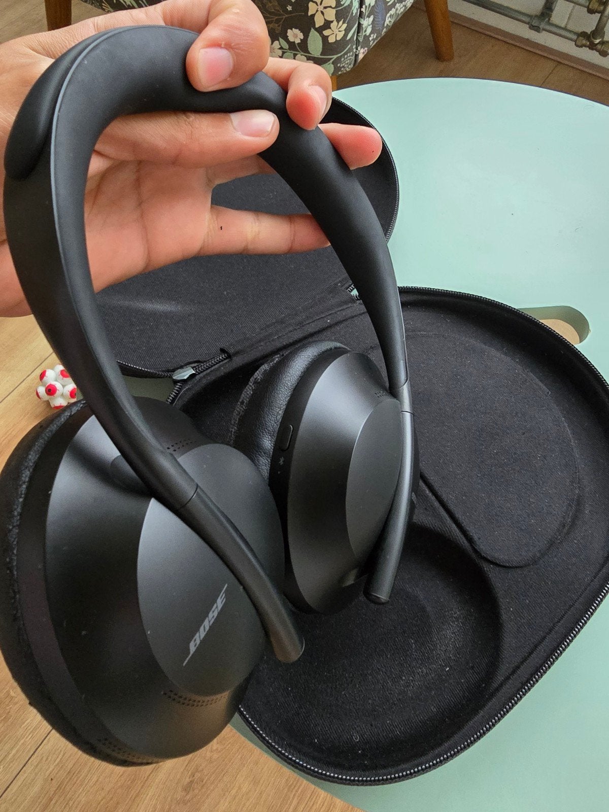 Bose Noise Cancelling, Gebruikt, Bose, Over-ear, Zwart