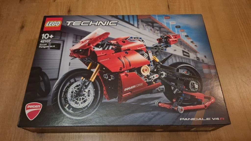 Lego technic 42107 Ducati Panigale V4R -NIEUW in doos-, Compleet, BrickHeadz, Lego, Nieuw