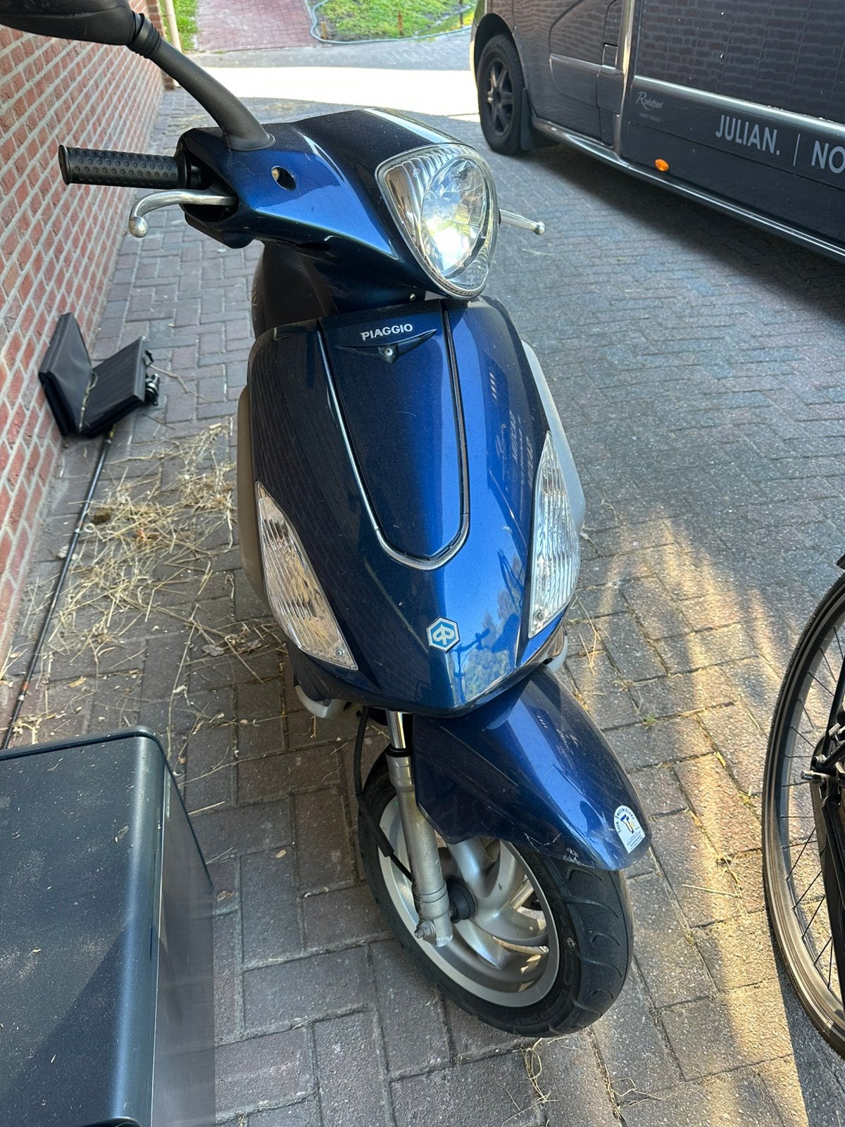 Piaggio fly, Fietsen en Brommers, Scooters | Piaggio, Gebruikt, Fly, Maximaal 45 km/u, Benzine, Ophalen