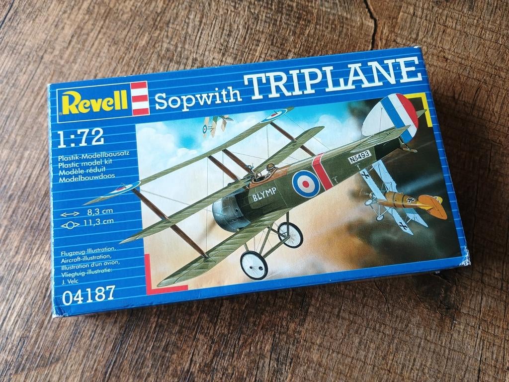 Revell Bouwpakket Sopwith Triplane, Hobby en Vrije tijd, Ophalen of Verzenden, Nieuw, 1:72 tot 1:144, Revell