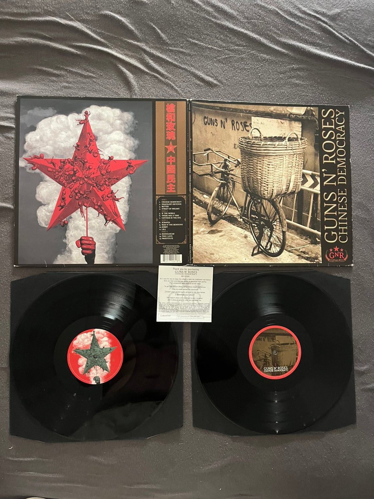Guns N’ Roses Chinese Vinyl 2008 Original, Ophalen of Verzenden, Zo goed als nieuw