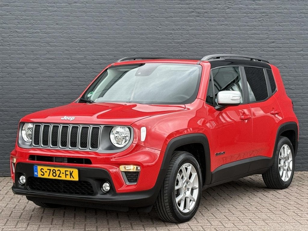 Jeep Renegade 1.5T e-Hybrid Limited | 1e Eigenaar | Trekhaak, Auto's, Jeep, Bedrijf, Te koop, Renegade, ABS, Adaptive Cruise Control