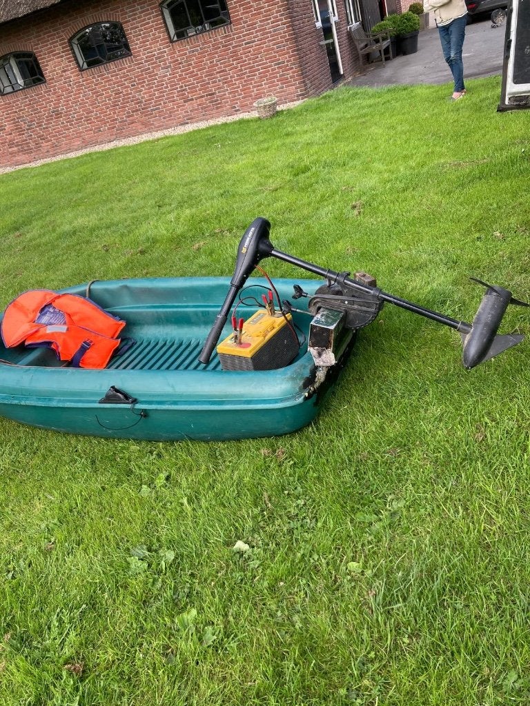 Sport Yak boot met minikota motor, Ophalen, Gebruikt, Overige typen, Motorboot