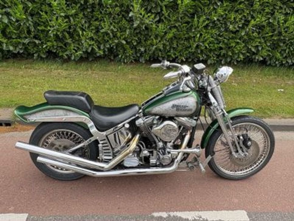 HARLEY-DAVIDSON SPRINGER SOFTAIL FXSTS (bj 1989) 14,140 km, Motoren, Motoren | Harley-Davidson, 2 cilinders, Bedrijf, Onbekend