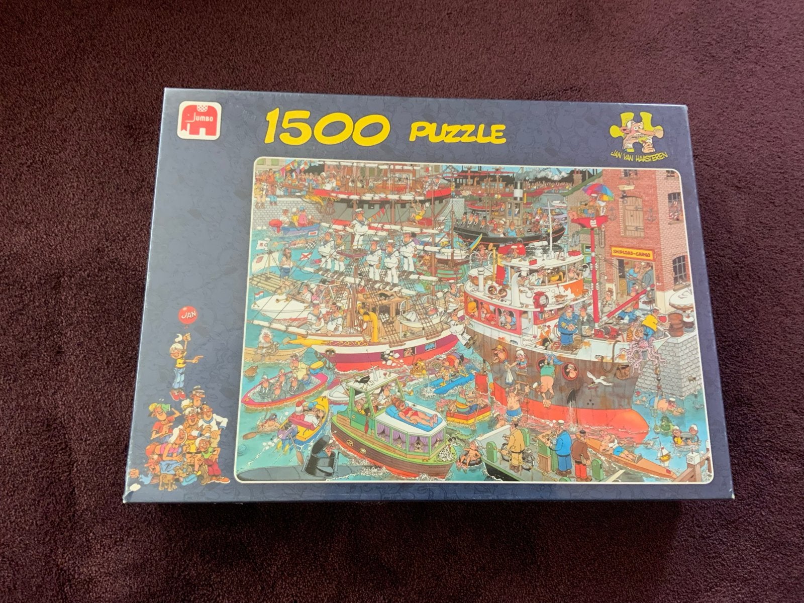 Jan van Haasteren 1500 stukjes puzzel - Haven, Ophalen of Verzenden, 500 t/m 1500 stukjes, Nieuw, Legpuzzel