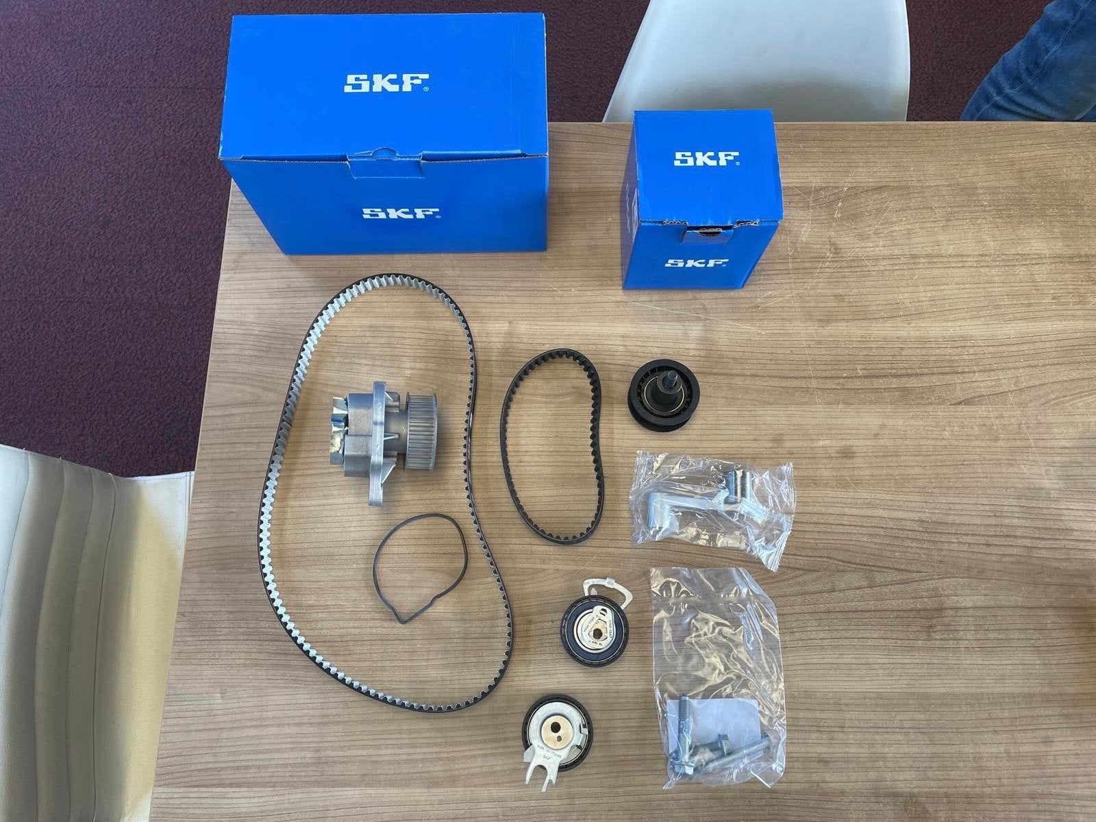 SKF VKMC 01121-1 Distributieriem + Waterpomp VW Audi Seat Sk, Ophalen, Nieuw, Volkswagen