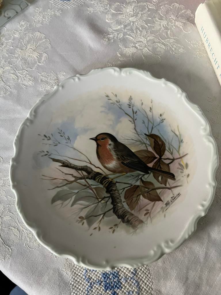 Bord royal Albert : woodland birds collection, Antiek en Kunst, Ophalen