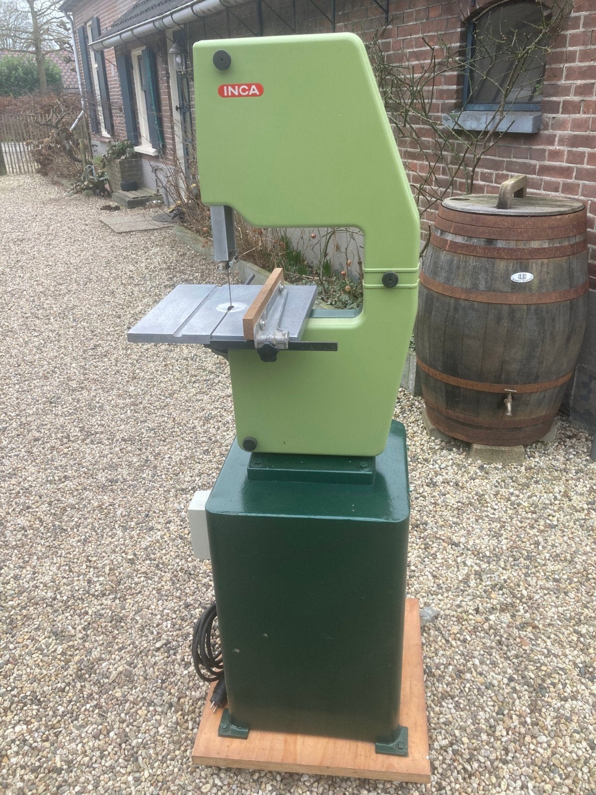 Lintzaag Inca Euro 260, Doe-het-zelf en Verbouw, Gereedschap | Zaagmachines, Ophalen, 70 mm of meer, Lintzaag, 1200 watt of meer