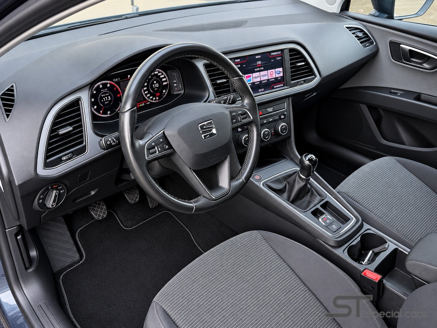 Seat Leon ST 1.0 EcoTSI Style Intense|Virtual|Trekhaak|18 in, Auto's, Gebruikt, Euro 6, Met garantie (alle), Leon
