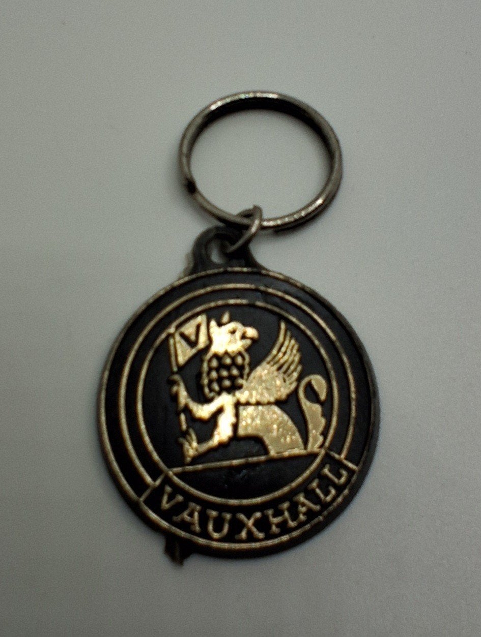 Vauxhall sleutelhanger - Vintage auto accessoire, Ophalen of Verzenden, Gebruikt, Merk