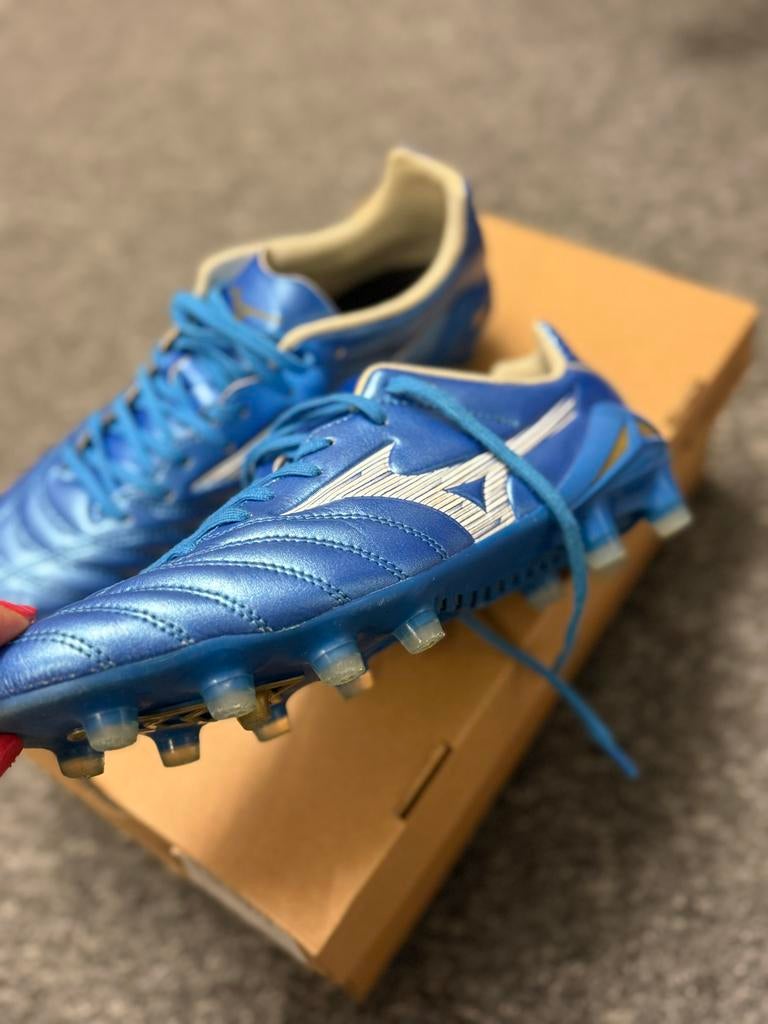 Mizuno Monarcida Neo III Pro voetbalschoenen maat 38,5, Maat XS of kleiner, Schoenen, Ophalen of Verzenden, Zo goed als nieuw
