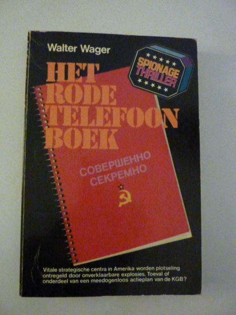 Walter Wager - Het rode telefoonboek, Verzenden, Zo goed als nieuw