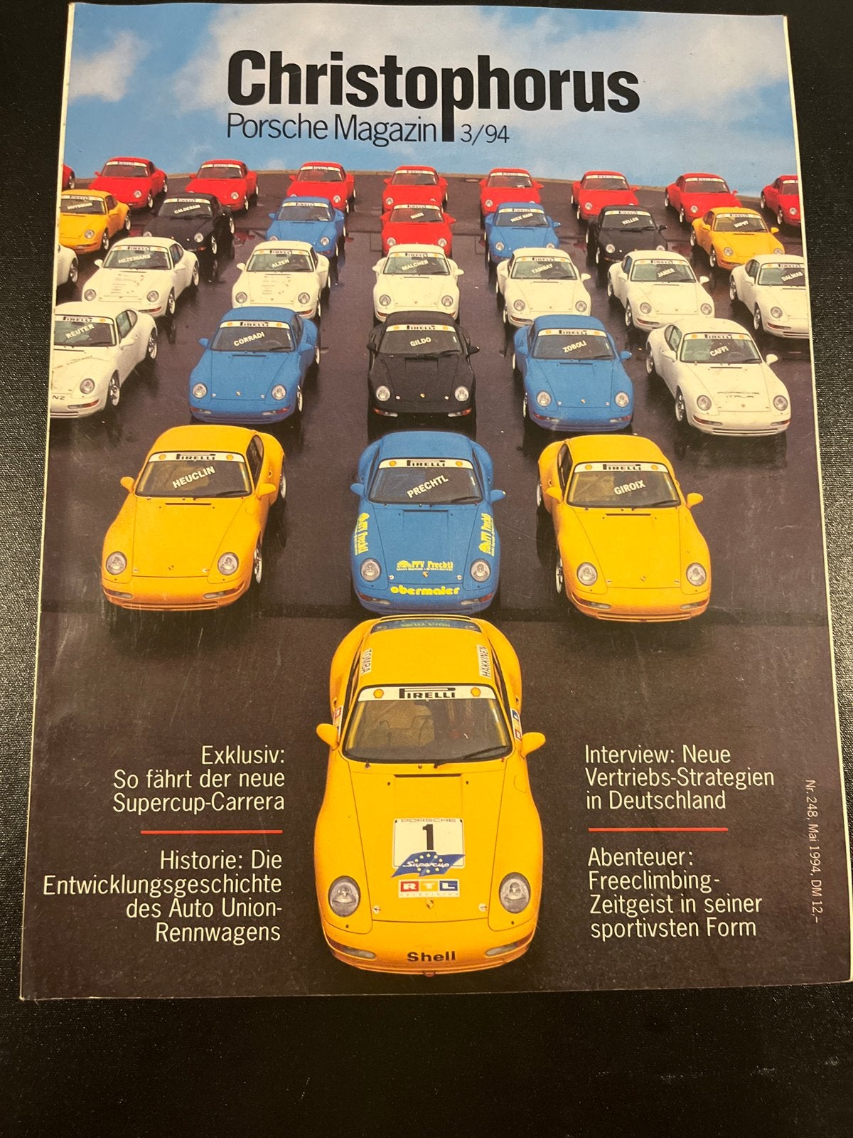 Christophorus Porsche Magazin 3/94 - Duitstalig, Ophalen of Verzenden, Gelezen, Porsche