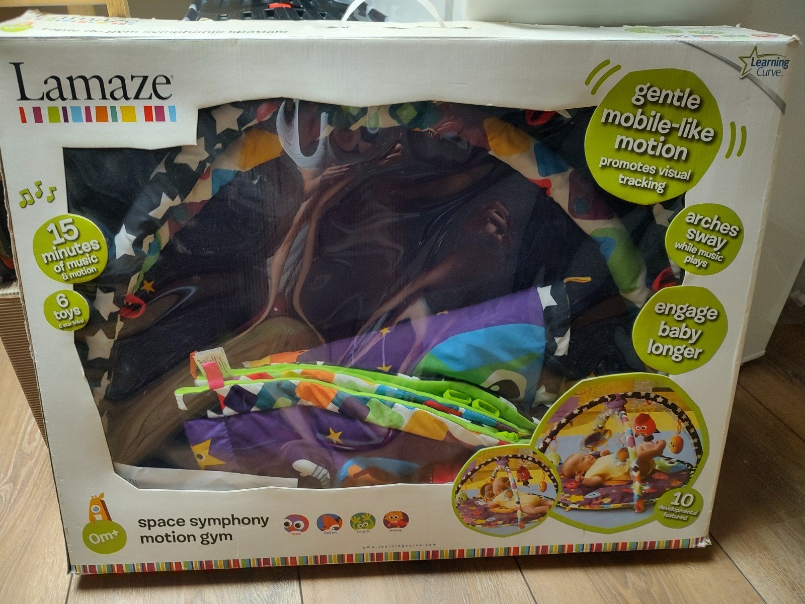 Lamaze Space Symphony Motion Babygym met muziek en beweging, Ophalen, Gebruikt, Babygym, Met geluid