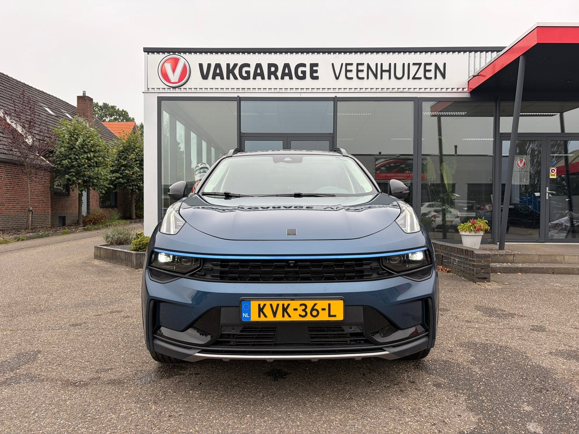 Lynk & Co 01 1.5|Rijklaar prijs|360 camera|Pano dak|Carplay|, Auto's, 12 maanden, Stof, Blauw, Plug-in hybride