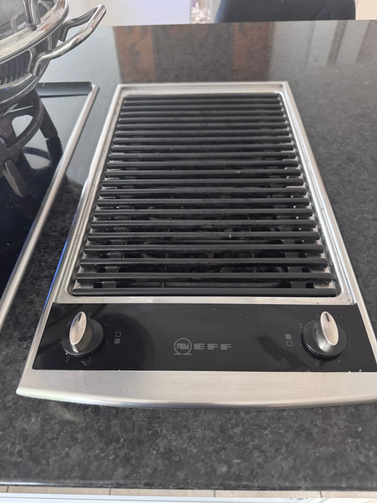Neff domino inbouw grill, Ophalen, Zo goed als nieuw