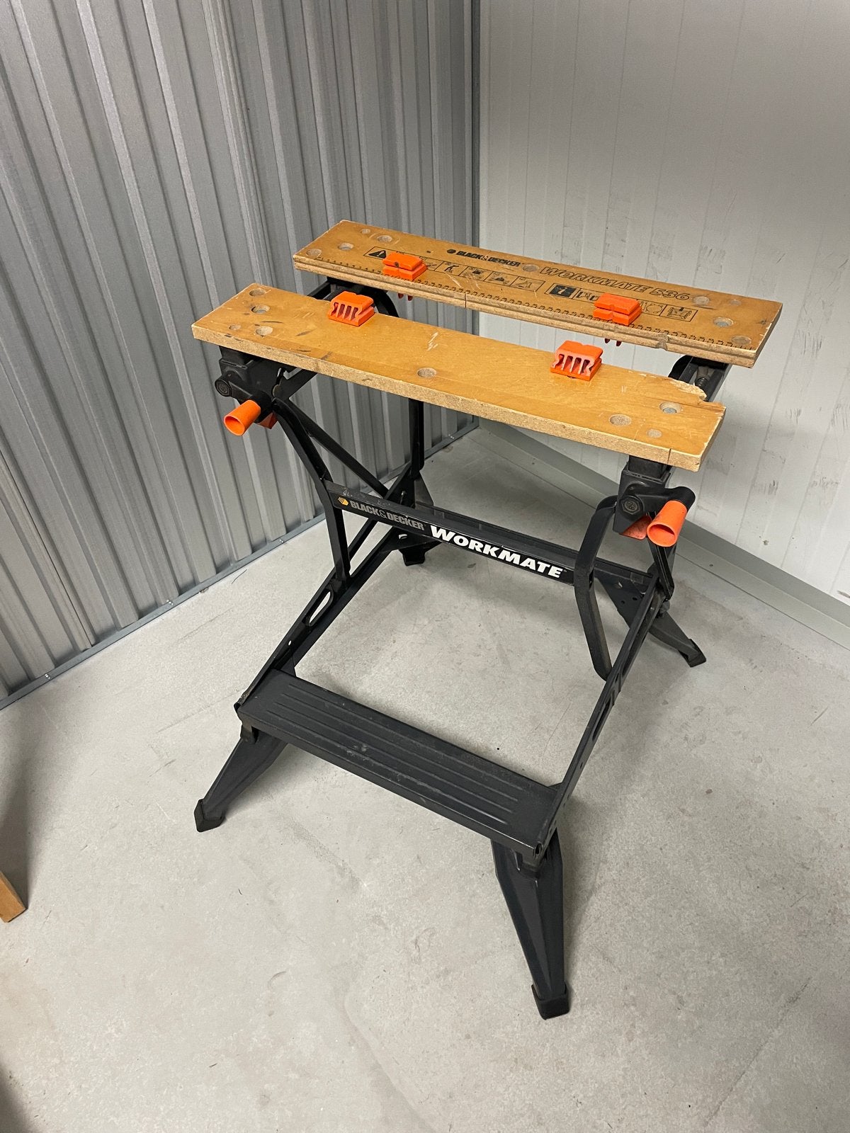 Black & Decker Workmate 536 Werkbank - Inklapbaar, Doe-het-zelf en Verbouw, Ophalen, Gebruikt, 70 tot 120 cm, Bankschroef