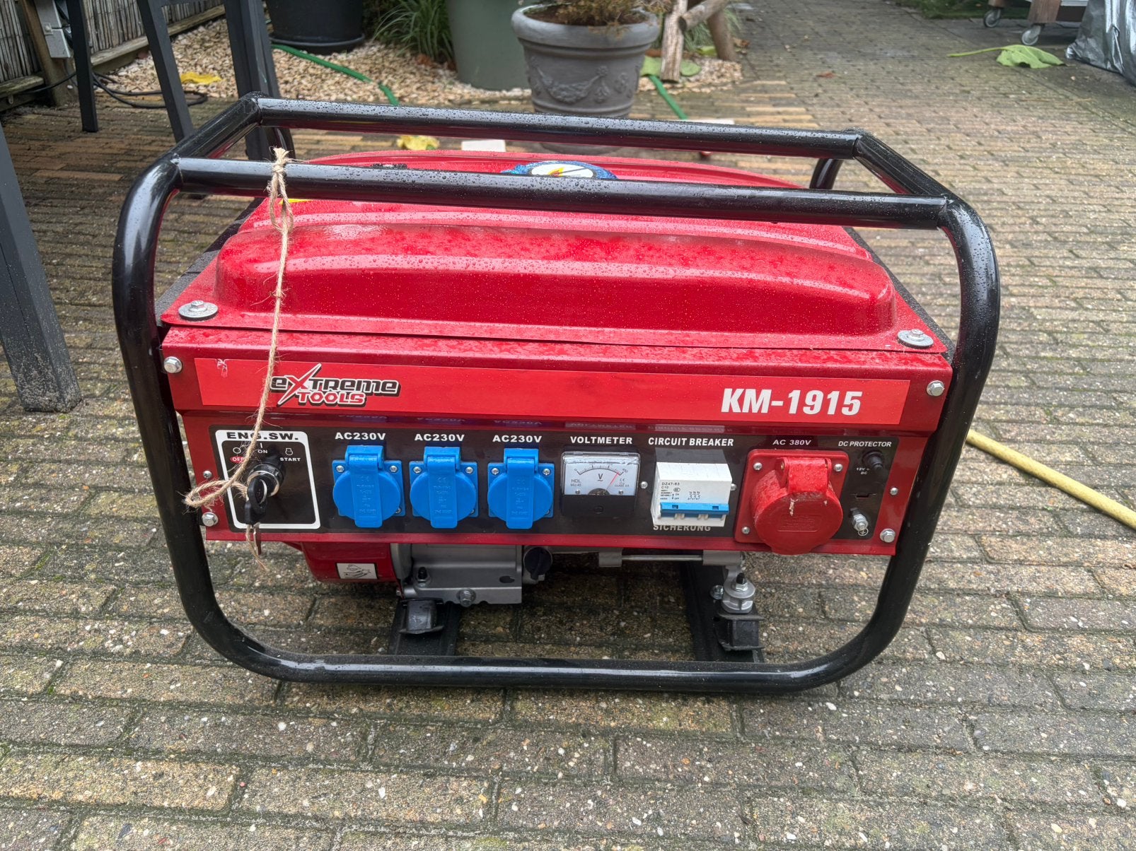 Aggregaat 8500 watt zgan, Ophalen, Zo goed als nieuw