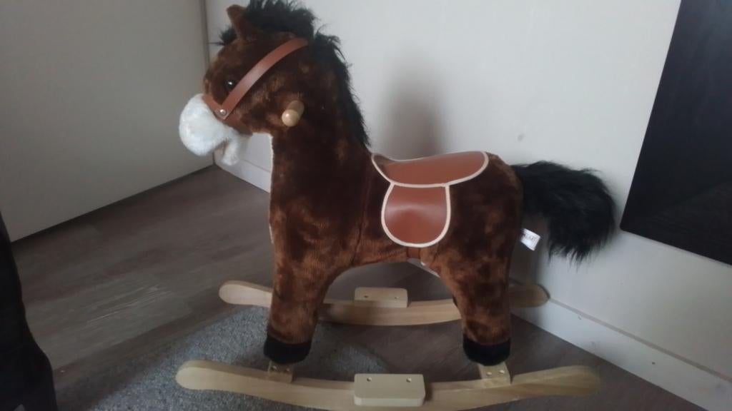 Nieuw hobbelpaard, Kinderen en Baby's, Ophalen of Verzenden, Nieuw