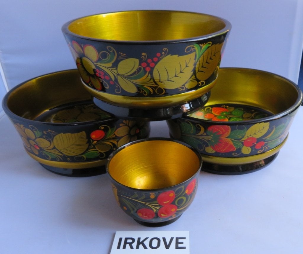 HOLOMA CHOLOMA * LAK KUNST * 4 Stuks *, Antiek en Kunst, Verzenden