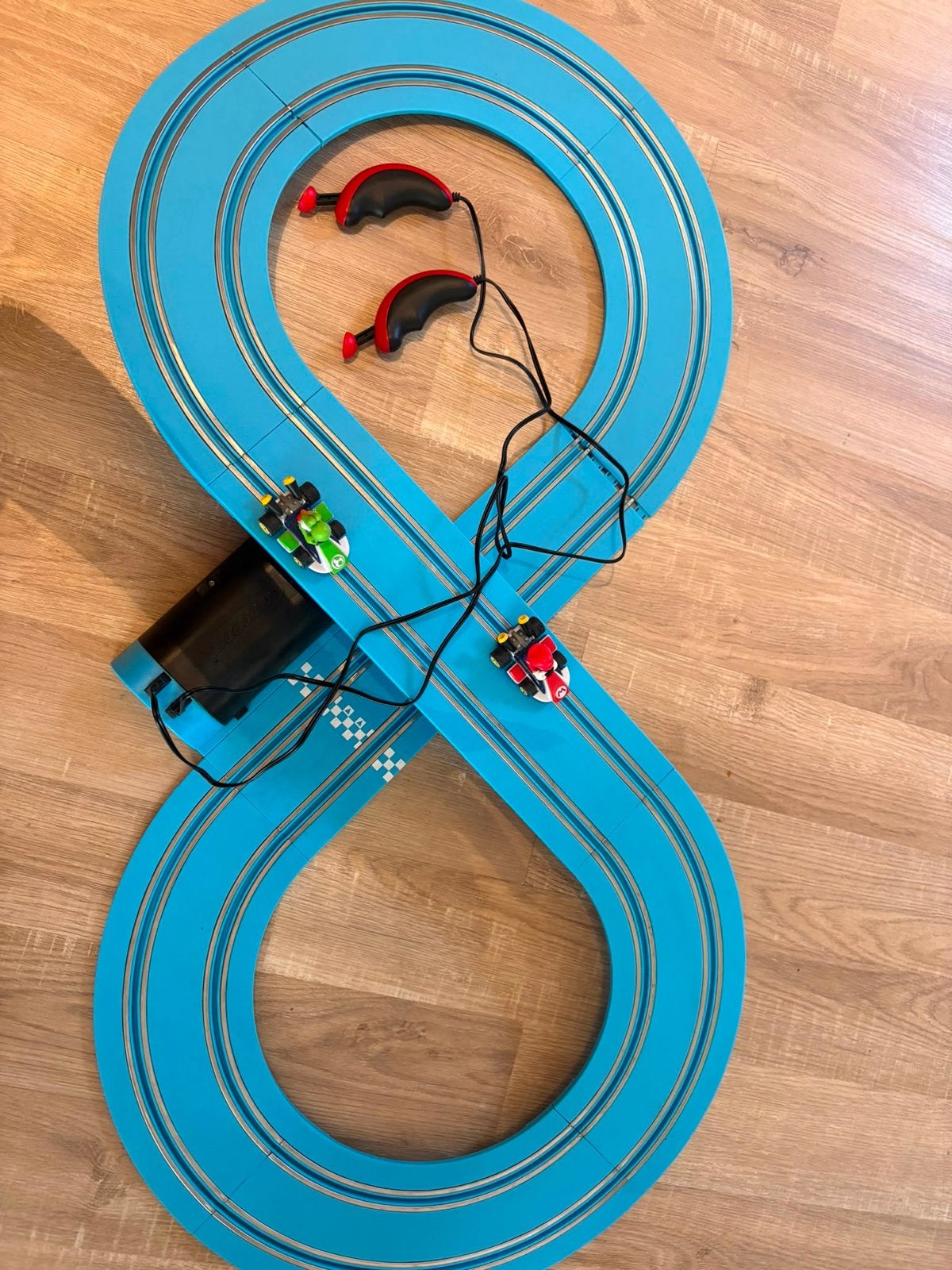 Carrera Go!!! Racebaan met Mario Kart auto's, Carrera, Ophalen of Verzenden, Elektrisch, Racebaan