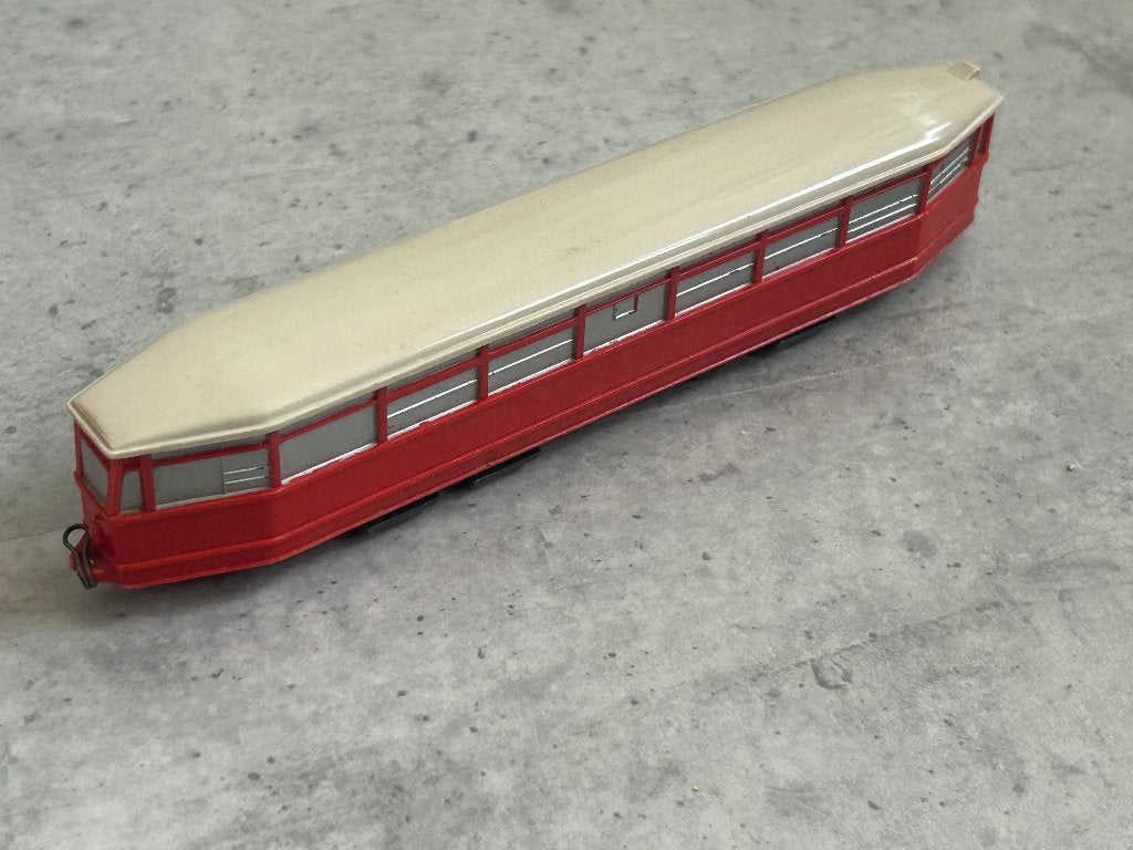Wiking 1:87 Tram rood unverglast, Ophalen of Verzenden, Zo goed als nieuw, Bus of Vrachtwagen, Wiking