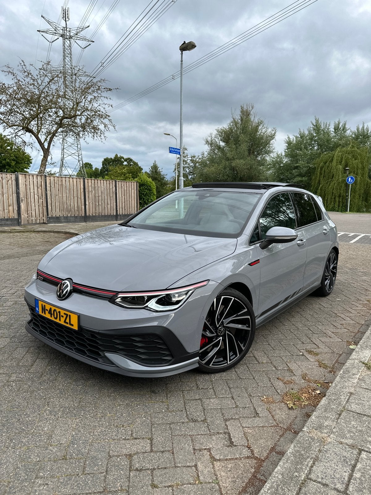 Volkswagen Golf GTI Clubsport | 2021 | 300pk | Moonstonegrey, Auto's, Volkswagen, 4 cilinders, 1984 cc, Overige kleuren, 301 pk