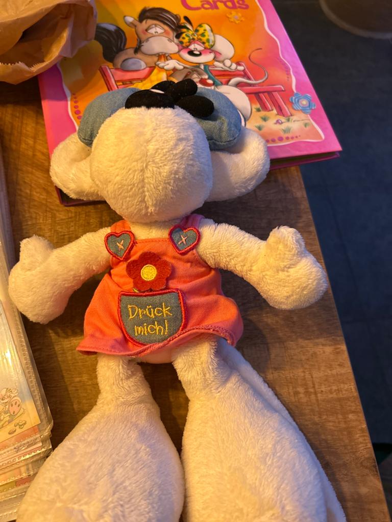 Pratende diddlina, Ophalen of Verzenden, Zo goed als nieuw, Knuffel