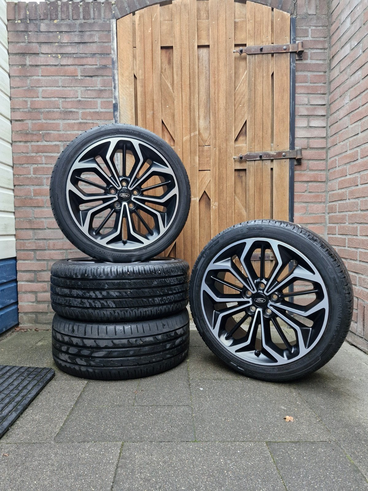 Originele 18 inch Ford Focus ST-line velgen, Ophalen, 18 inch, Gebruikt, Banden en Velgen