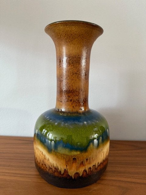 Vaas, trompetvaas, Jasba, W. Germany, vintage, retro ‘60/70, Antiek en Kunst, Ophalen of Verzenden
