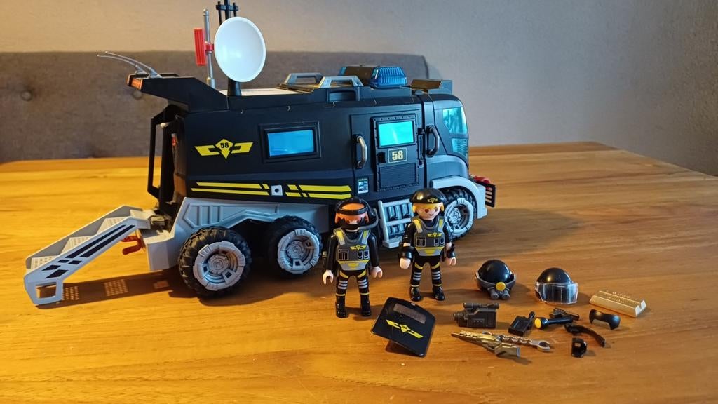 Playmobil politie truck 9360, Kinderen en Baby's, Speelgoed | Playmobil, Ophalen of Verzenden