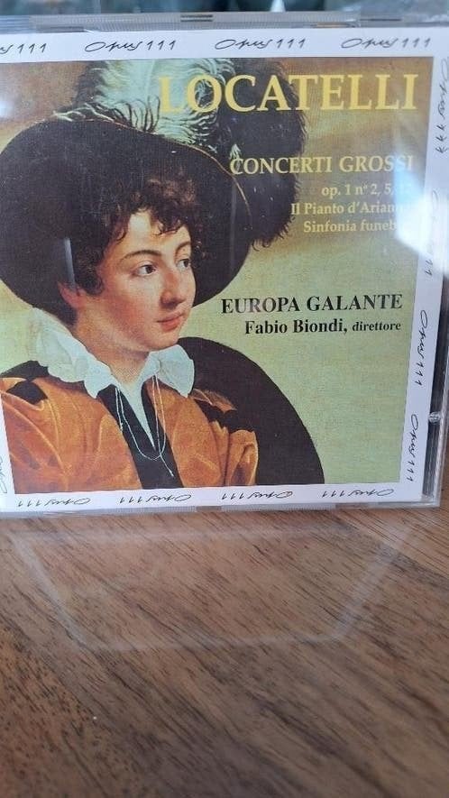 Locatelli: Concerti Grossi - Europa Galante, Fabio Biondi, Overige componisten, Ophalen of Verzenden, Zo goed als nieuw, Orkest of Ballet